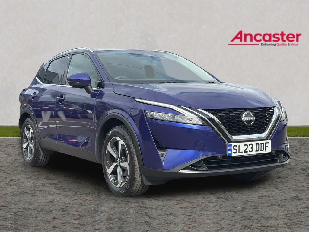 Nissan Qashqai 1.3 Dig-t Mh 158 N-connecta Glass Rf Xtronic Blue