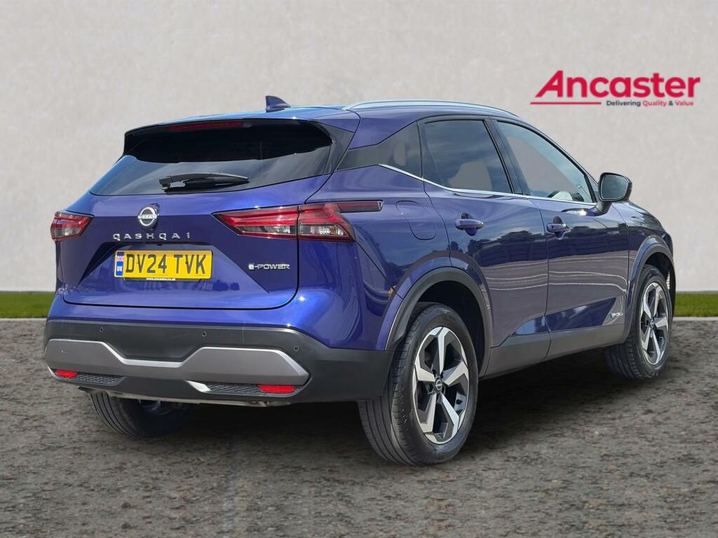 Nissan Qashqai 1.5 E-power N-connecta Glass Roof DV24TVK Blue #3