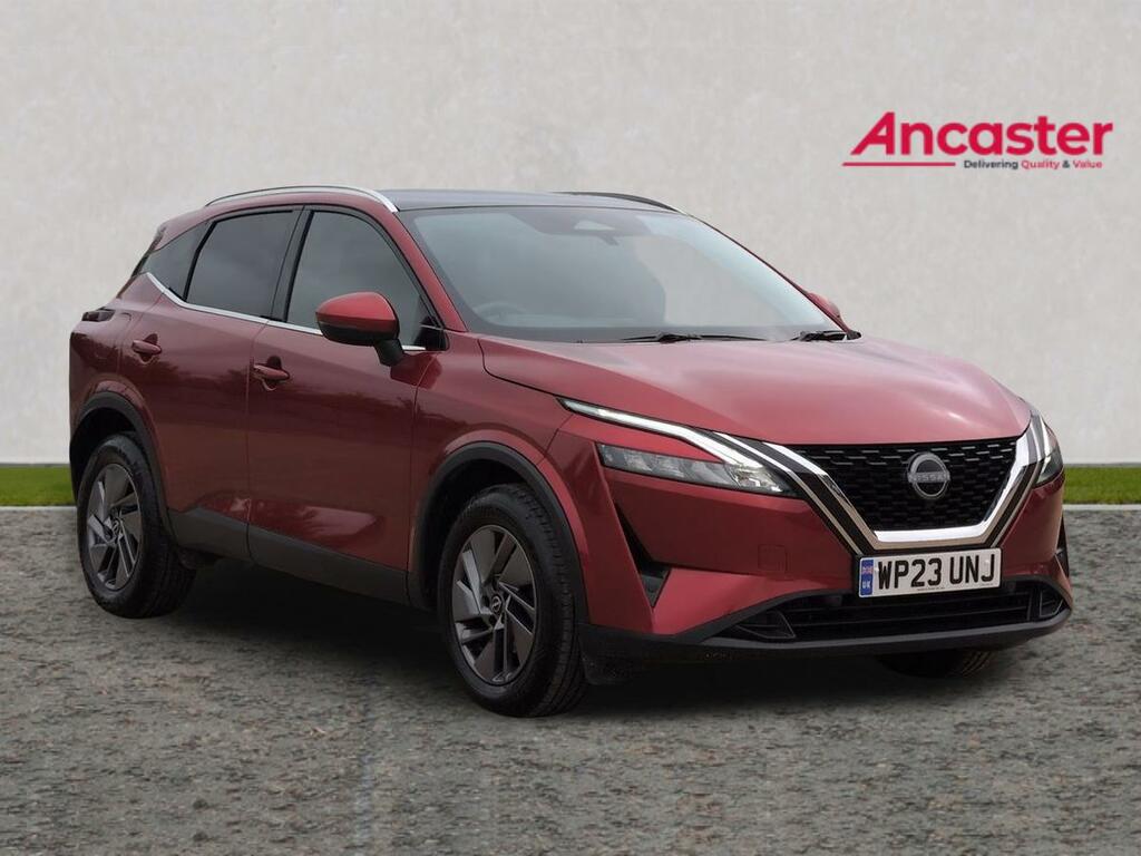 Nissan Qashqai 1.3 Dig-t Mh 158 Acenta Prem Glass Rf Xtron WP23UNJ Red