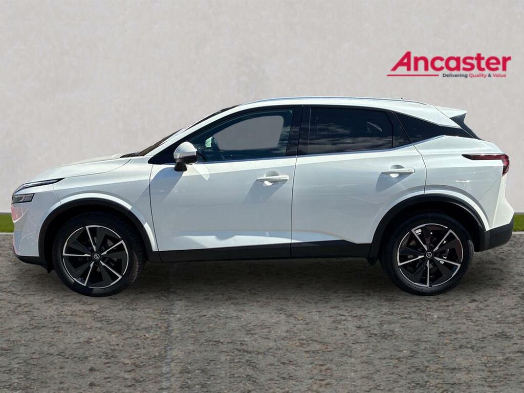 Nissan Qashqai 1.3 Dig-t Mh 158 Tekna Xtronic White #6