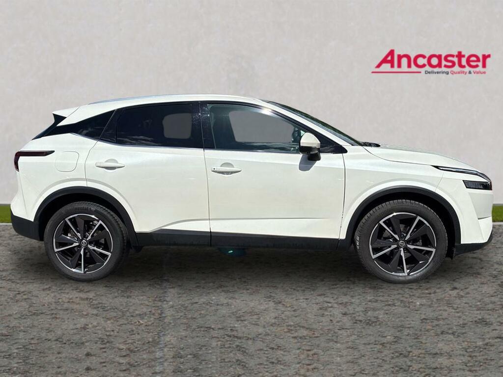 Nissan Qashqai 1.3 Dig-t Mh 158 Tekna Xtronic White #2