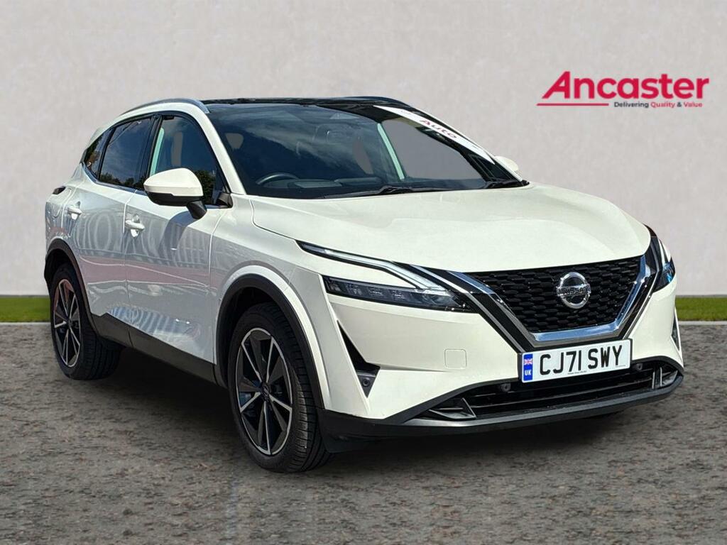 Nissan Qashqai 1.3 Dig-t Mh 158 Tekna Xtronic White