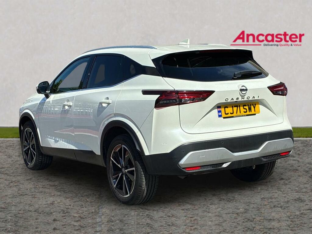 Nissan Qashqai 1.3 Dig-t Mh 158 Tekna Xtronic White #5