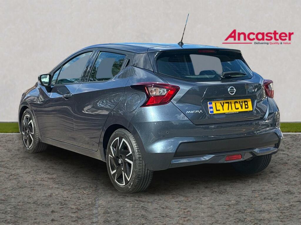 Nissan Micra 1.0 Ig-t 92 Acenta Cvt Nav LY71CVB Grey #5