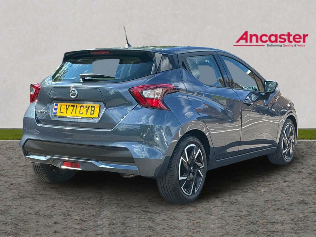 Nissan Micra 1.0 Ig-t 92 Acenta Cvt Nav LY71CVB Grey #3