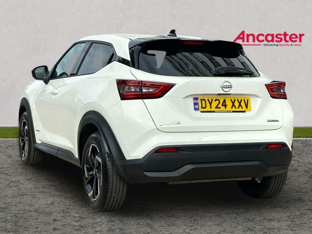 Nissan Juke 1.6 Hybrid N-connecta DY24XXV White #5