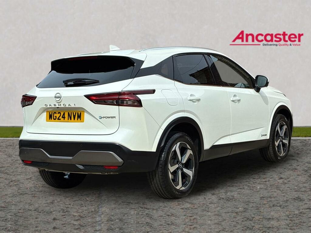 Nissan Qashqai 1.5 E-power N-connecta Glass Roof WG24NVM White #3