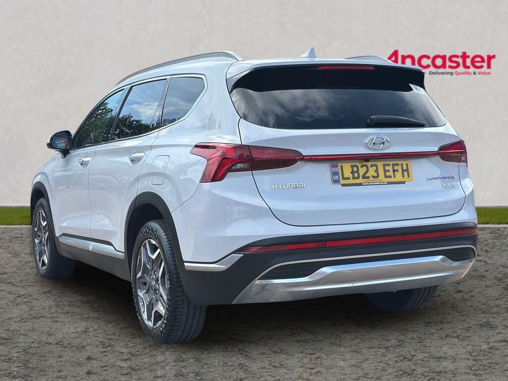 Hyundai Santa Fe 1.6 Tgdi Hybrid Ultimate White #5