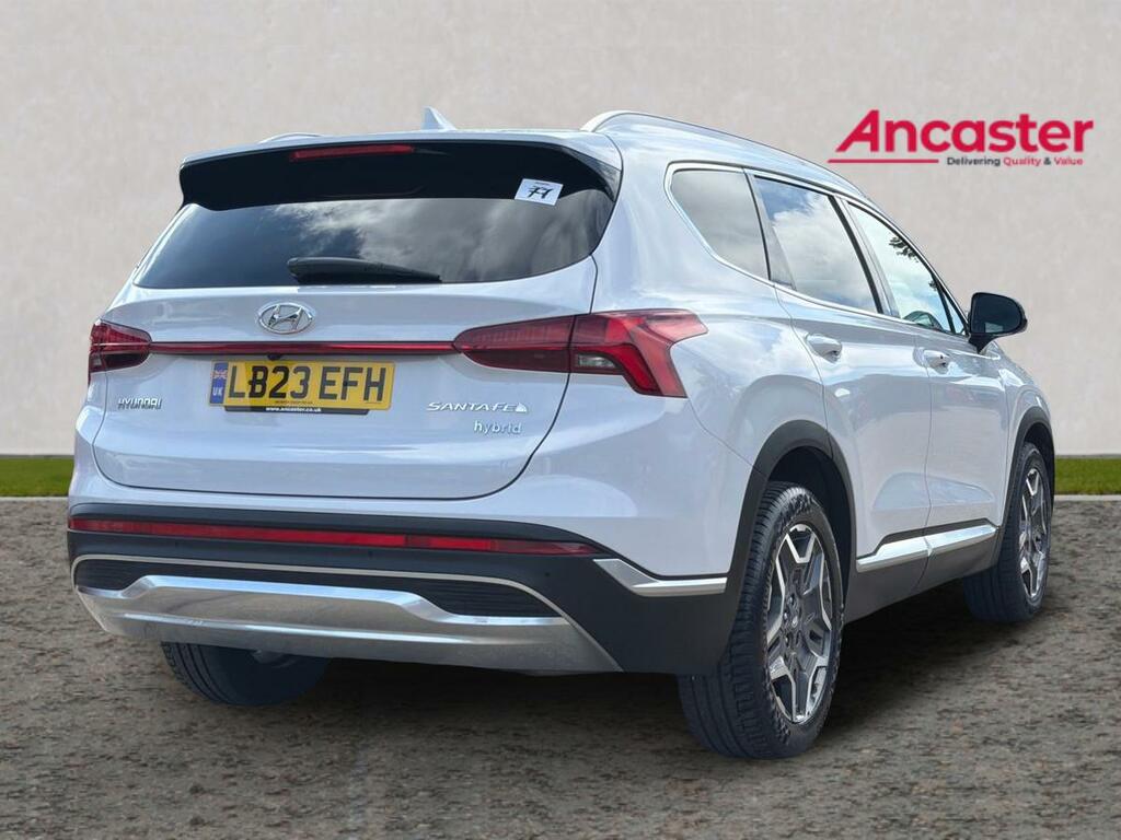 Hyundai Santa Fe 1.6 Tgdi Hybrid Ultimate White #3