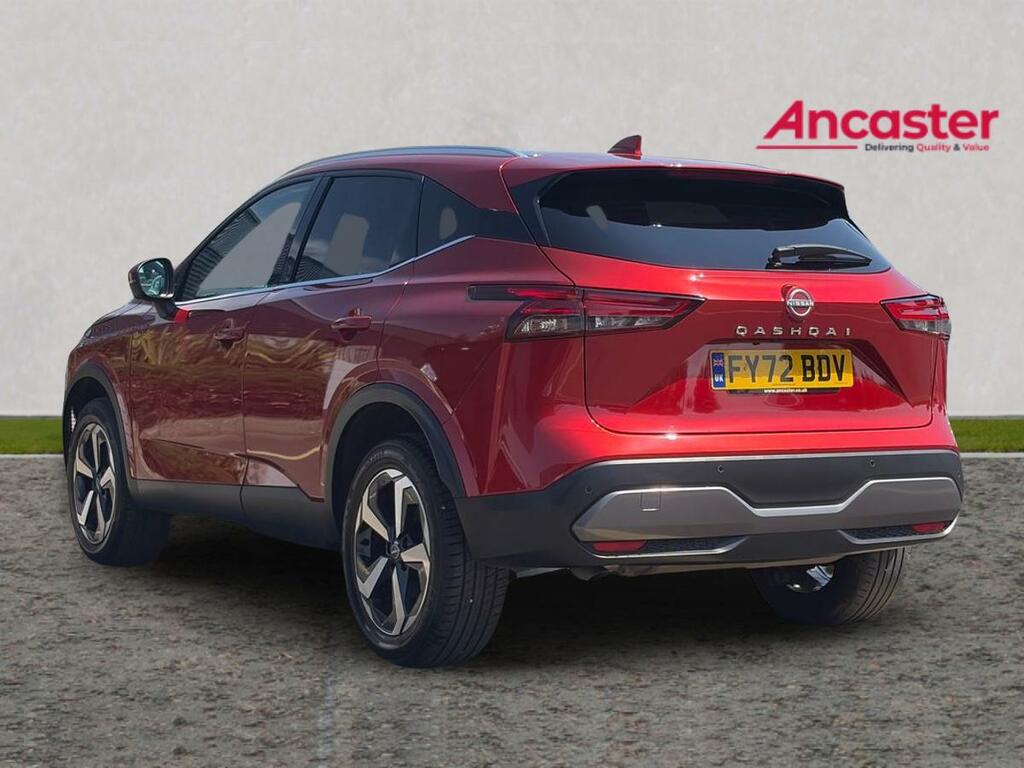 Nissan Qashqai 1.3 Dig-t Mh N-connecta Glass Roof FY72BDV Red #5