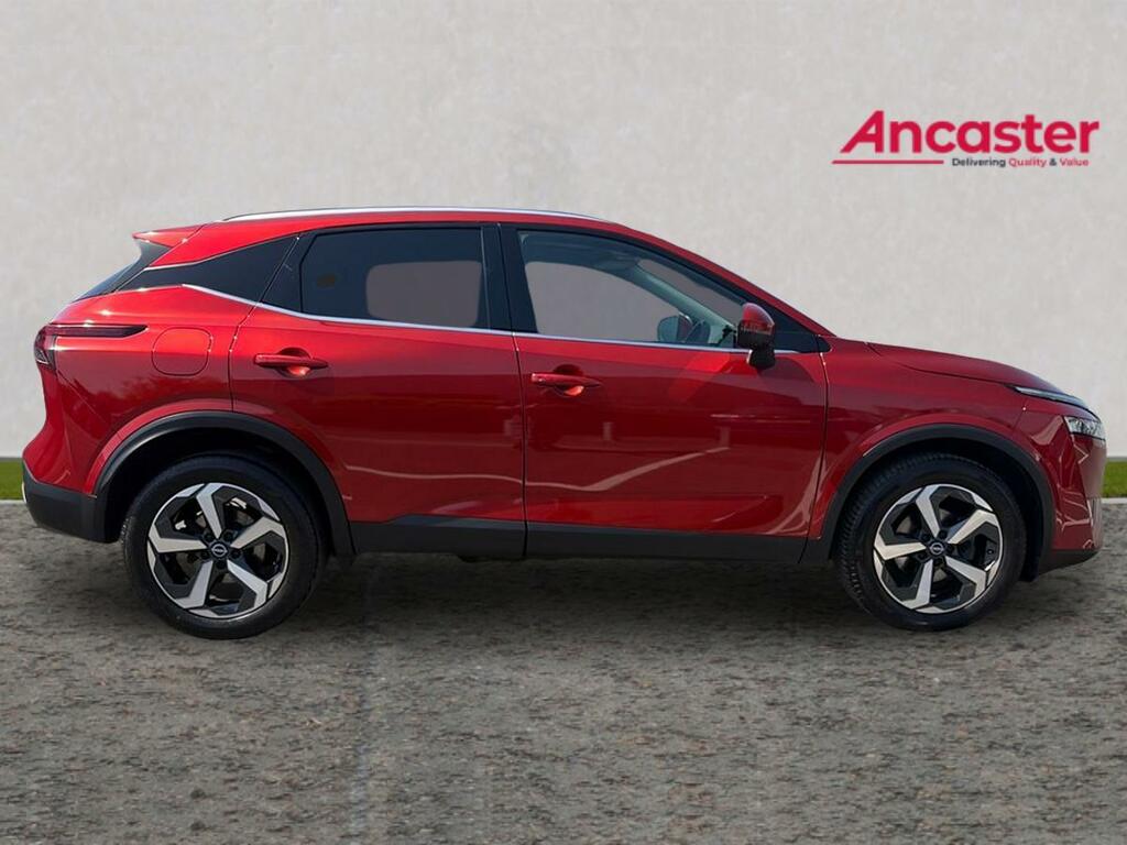 Nissan Qashqai 1.3 Dig-t Mh N-connecta Glass Roof FY72BDV Red #2