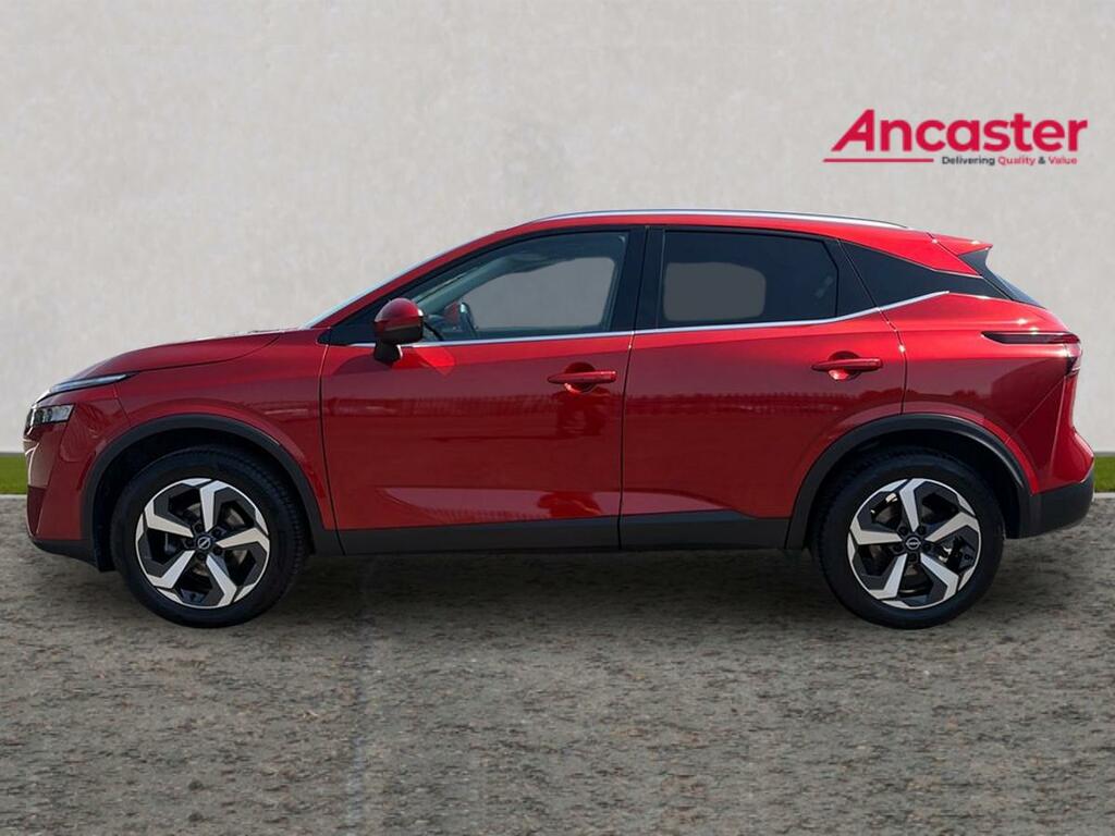 Nissan Qashqai 1.3 Dig-t Mh N-connecta Glass Roof FY72BDV Red #6
