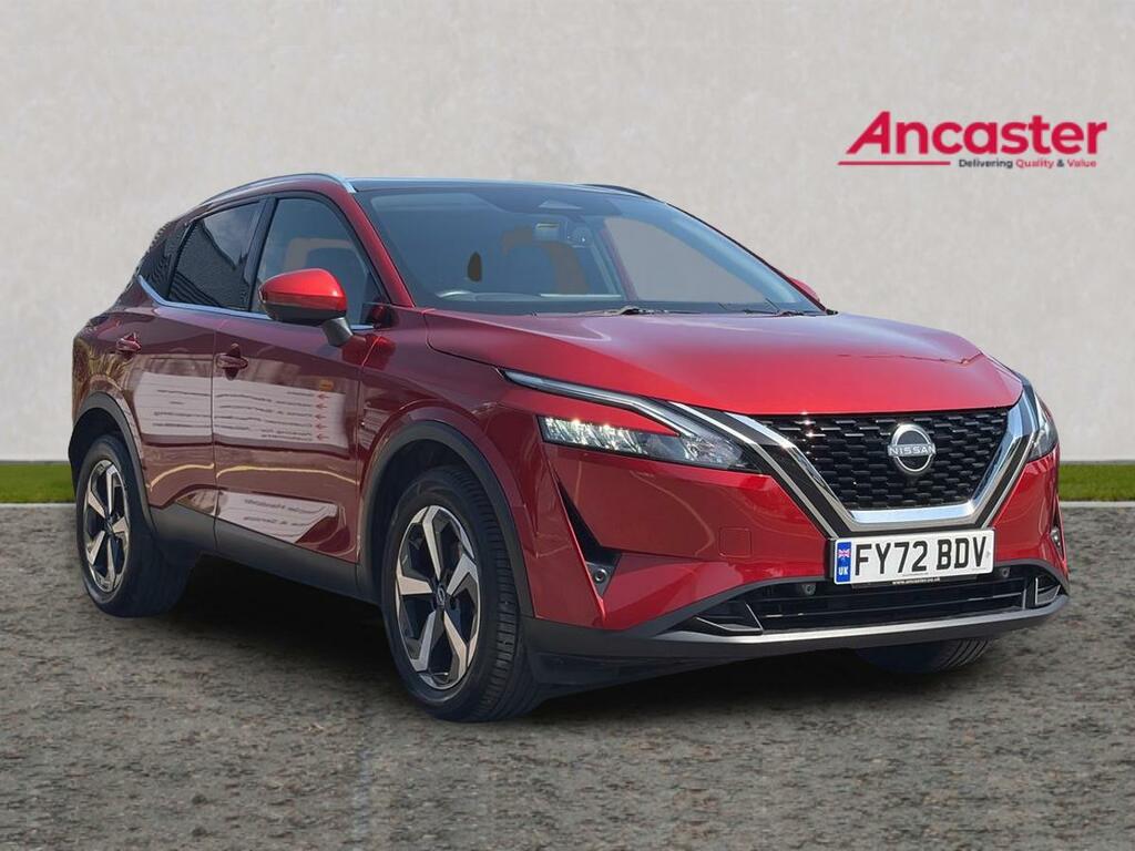 Nissan Qashqai 1.3 Dig-t Mh N-connecta Glass Roof Red