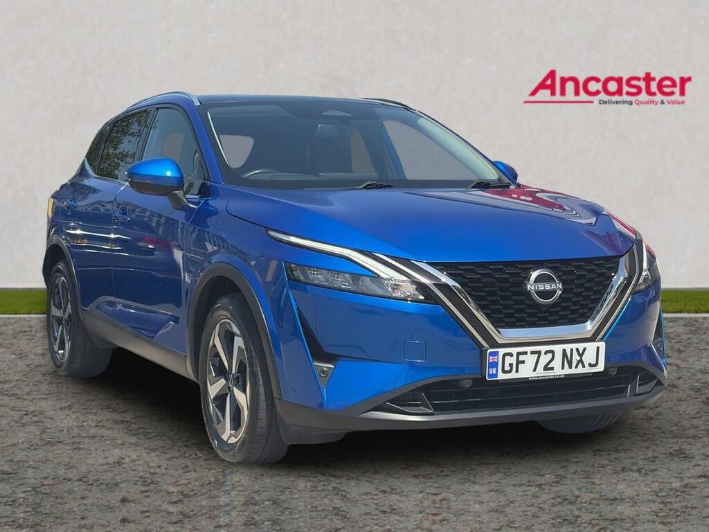 Nissan Qashqai 1.3 Dig-t Mh N-connecta Glass Roof Blue