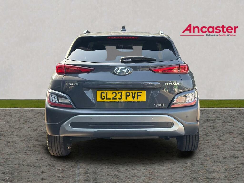 Hyundai Kona 1.6 Gdi Hybrid Premium Dct GL23PVF Grey #4