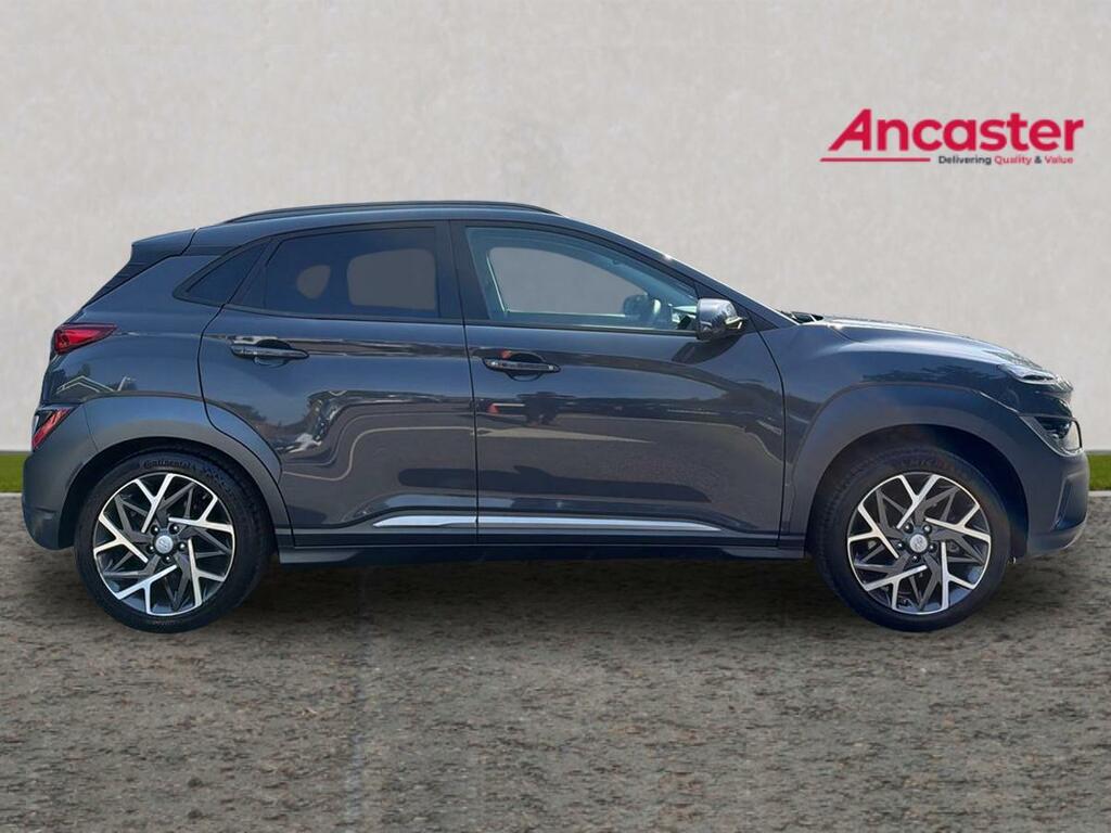 Hyundai Kona 1.6 Gdi Hybrid Premium Dct GL23PVF Grey #2
