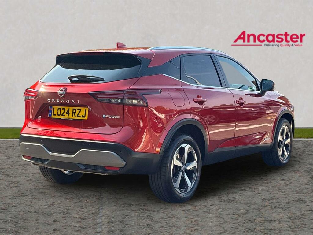 Nissan Qashqai 1.5 E-power N-connecta Glass Roof Red #3
