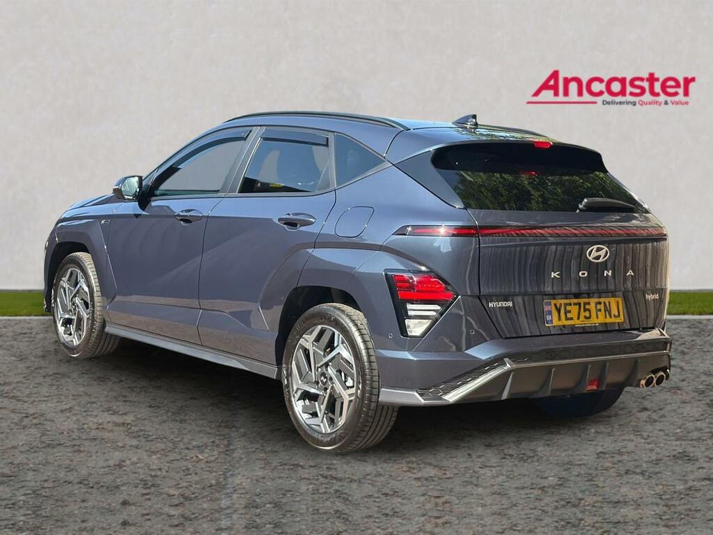 Hyundai Kona 1.6 Hybrid 129 N Line S Dct Blue #4