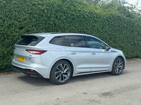 Skoda ENYAQ 82Kwh 80X Sportline CX22OYE Silver #3