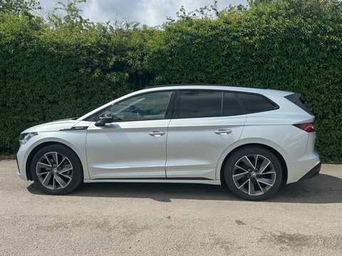 Skoda ENYAQ 82Kwh 80X Sportline CX22OYE Silver #5