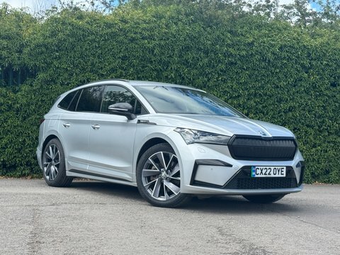 Skoda ENYAQ 82Kwh 80X Sportline CX22OYE Silver #2
