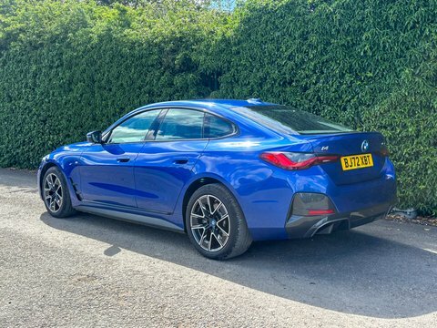 BMW i4 40 83.9Kwh M BJ72XBT Blue #6