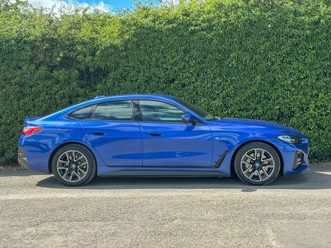 BMW i4 40 83.9Kwh M BJ72XBT Blue #4