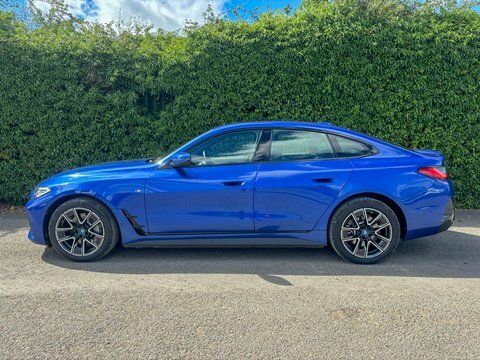 BMW i4 40 83.9Kwh M BJ72XBT Blue #5