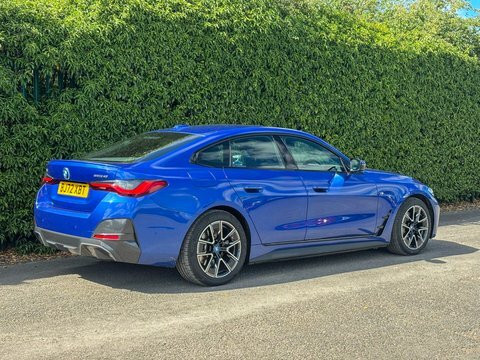 BMW i4 40 83.9Kwh M BJ72XBT Blue #3