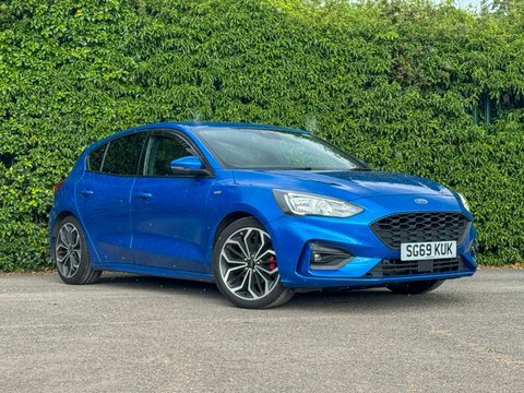 Ford Focus 1.0T Ecoboost St-line SG69KUK Blue #2