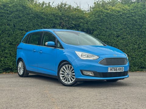 Ford C-Max 1.0T Ecoboost Titanium HT66KKO Blue #3