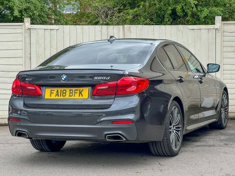 BMW 5 Series 2.0 520D M FA18BFK Grey #5