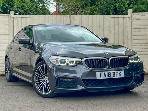 BMW 5 Series 2.0 520D M FA18BFK Grey #4
