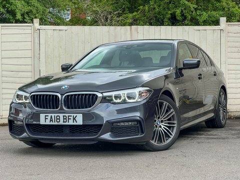 BMW 5 Series 2.0 520D M FA18BFK Grey #2
