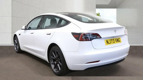 Tesla Model 3 Saloon 4dr Electric NJ73VWG White #3