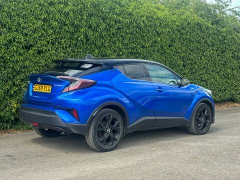 Toyota C-Hr 1.8 Vvt-h Dynamic GJ69YLG Blue #4