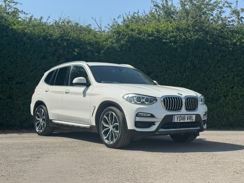 BMW X3 2.0 20D Xline YD18VRL White #2