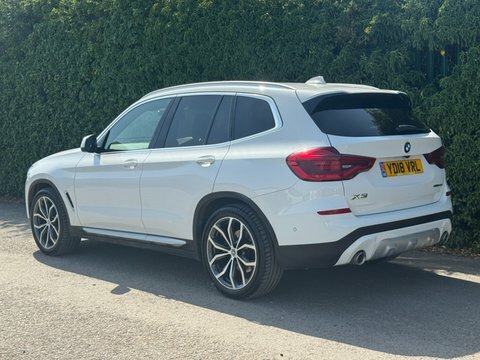 BMW X3 2.0 20D Xline YD18VRL White #6
