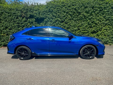 Honda Civic 1.5 Vtec Turbo Blue #3