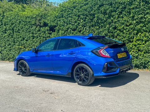 Honda Civic 1.5 Vtec Turbo Blue #6