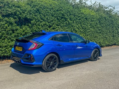 Honda Civic 1.5 Vtec Turbo Blue #4