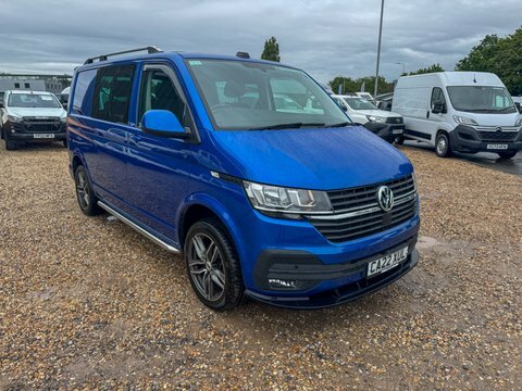 Volkswagen Transporter Crew Cab Swb CA22XUL Blue #5