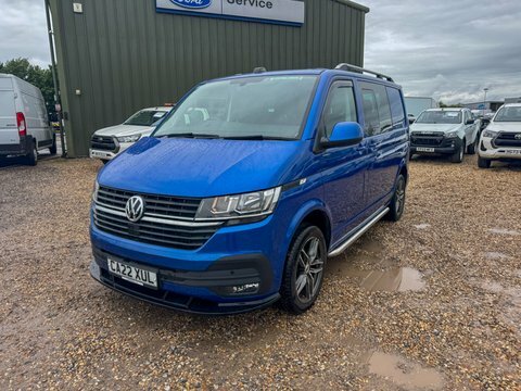 Volkswagen Transporter Crew Cab Swb CA22XUL Blue #3