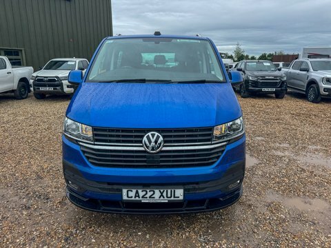 Volkswagen Transporter Crew Cab Swb CA22XUL Blue #4