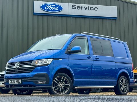 Volkswagen Transporter Crew Cab Swb CA22XUL Blue #2