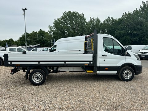 Ford Transit Custom Dropside Lwb L3 WP74FCL White #5