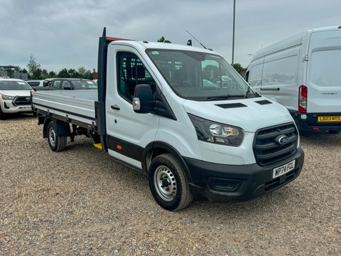 Ford Transit Custom Dropside Lwb L3 WP74FCL White #4