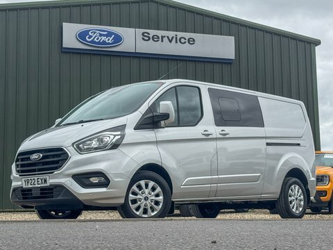 Ford Transit Custom Crew Cab Lwb YP22EXW Silver #2