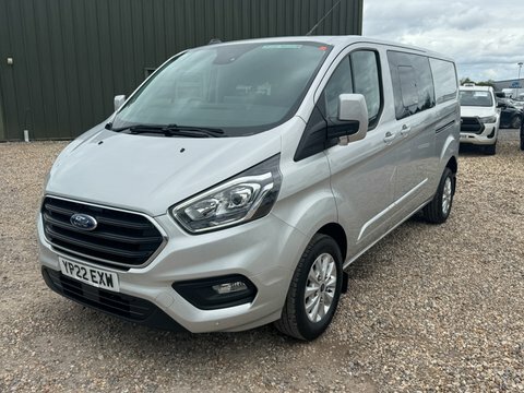 Ford Transit Custom Crew Cab Lwb YP22EXW Silver #3