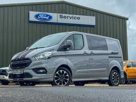 Ford Transit Custom Crew Cab RJ23LGO Grey #2
